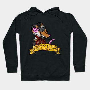 Chinese new year of the rat 2020. Hoodie